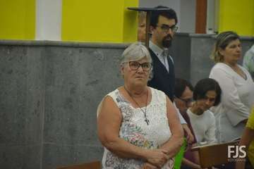 Bajada de la Virgen de las Nieves y encuentro folclórico Anzar en Lomo Magullo (Foto Francisco Javier Santana)